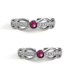 Load image into Gallery viewer, Taraash silver toe rings for women pure silver 925