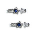 Load image into Gallery viewer, Taraash silver toe rings for women pure silver 925
