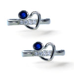 Load image into Gallery viewer, Taraash silver toe rings for women pure silver 925