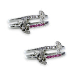 Load image into Gallery viewer, Taraash toe rings in silver