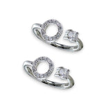 Load image into Gallery viewer, Taraash silver toe ring for women