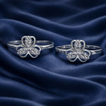 Load image into Gallery viewer, 925 Sterling Silver Adjustable Floral Toe Ring for Women