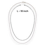 Load image into Gallery viewer, Taraash 925 Sterling Ball Silver Chains For Women BC2006C18 - Taraash
