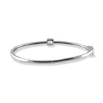 Load image into Gallery viewer, TARAASH 925 Sterling Cz Bangle | Square Openable Bangle | Silver Kada For Women - Taraash