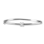Load image into Gallery viewer, TARAASH 925 Sterling Cz Bangle | Square Openable Bangle | Silver Kada For Women - Taraash