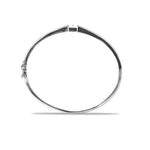 Load image into Gallery viewer, TARAASH 925 Sterling Cz Bangle | Square Openable Bangle | Silver Kada For Women - Taraash