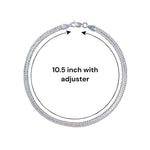 Load image into Gallery viewer, Taraash 925 Sterling Silver Ball Chain Anklet for Women - Taraash