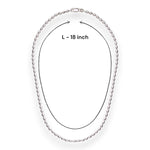 Load image into Gallery viewer, Taraash 925 Sterling Silver Ball Chain For Women ABCO32018IN - Taraash