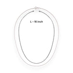 Load image into Gallery viewer, Taraash 925 Sterling Silver Beaded Box Chain For Women - Taraash