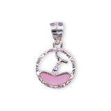 Taraash 925 Sterling Silver Circular Pendant with Chain for Women - Taraash