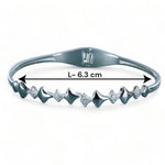 Load image into Gallery viewer, Taraash 925 Sterling Silver Cz Bangle For Women - Taraash