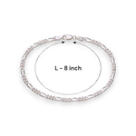 Load image into Gallery viewer, Taraash 925 Sterling Silver Figaro Bracelet For Men - Taraash