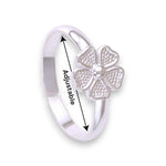 Load image into Gallery viewer, Taraash 925 Sterling Silver Floral Metti For Women - Taraash