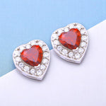 Load image into Gallery viewer, Taraash 925 Sterling Silver Heart Stud For Women - Taraash
