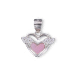 Load image into Gallery viewer, Taraash 925 Sterling Silver Heart Wing Pendant & Chain for Women - Taraash