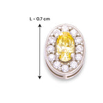 Load image into Gallery viewer, Taraash 925 Sterling Silver Oval Shape Earrings For Women - Taraash