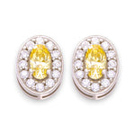 Load image into Gallery viewer, Taraash 925 Sterling Silver Oval Shape Earrings For Women - Taraash