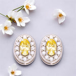 Load image into Gallery viewer, Taraash 925 Sterling Silver Oval Shape Earrings For Women - Taraash