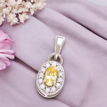 Load image into Gallery viewer, Taraash 925 Sterling Silver Oval Shape Pendant Set For Women - Taraash