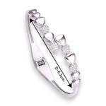 Load image into Gallery viewer, Taraash 925 Sterling Silver Pear Cz Bangle For Women - Taraash