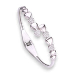 Load image into Gallery viewer, Taraash 925 Sterling Silver Pear Cz Bangle For Women - Taraash