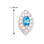 Load image into Gallery viewer, Taraash 925 Sterling Silver Pear Stud Earring For Women - Taraash