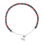 Load image into Gallery viewer, Taraash 925 Sterling Silver Red Black Beaded Bracelet for Women - Taraash