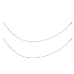Load image into Gallery viewer, Taraash 925 Sterling Silver Single Line plain Anklets For Women CMR351L210H - Taraash