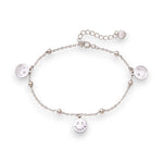 Load image into Gallery viewer, Taraash 925 Sterling Silver Smiley Bracelet For women - Taraash