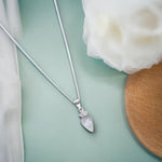Load image into Gallery viewer, Taraash 925 Sterling Silver TearDrop Pendant & Chain for Women - Taraash