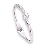 Load image into Gallery viewer, Taraash 925 Sterling Silver Unique Cz Bangle Kada For Women - Taraash