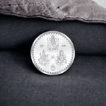 Load image into Gallery viewer, Taraash 999 Purity 10 grams Laxmi Ganesh Saraswati Silver Coin By ACPL - Taraash