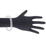 Load image into Gallery viewer, Taraash Curb 925 Sterling Silver Bracelet For Men ACDH3506C8HIN - Taraash