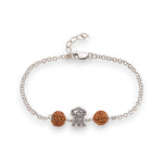 Load image into Gallery viewer, Taraash Shree Tirupati Balaji 925 Sterling Silver Rakhi - Taraash