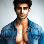 Load image into Gallery viewer, Taraash Sterling Silver Chain With Interlinks For Men AFGH1006C20IN - Taraash