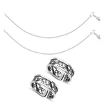 Load image into Gallery viewer, Taraash Sterling Silver Combo of Anklet & Toe Ring For Women COMBO ANTR 84 - Taraash