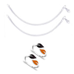 Load image into Gallery viewer, Taraash Sterling Silver Combo of Anklet & Toe Ring For Women COMBO ANTR 92 - Taraash