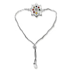 Load image into Gallery viewer, Blisse Allure 925 Silver Designer Enamel CZ Rakhi Bracelet For Brother - Taraash