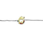 Load image into Gallery viewer, Blisse Allure 925 Silver Gold Plated Ganeshji Rakhi Bracelet for Brother - Taraash