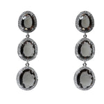 Load image into Gallery viewer, Blisse Allure 925 Sterling Charming Cz Silver Drop Earrings For Women - Taraash