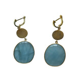 Load image into Gallery viewer, Blisse Allure 925 Sterling Round Stone Silver Earrings For Women - Taraash