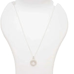 Load image into Gallery viewer, Blisse Allure 925 Sterling Silver Doughnut Pendent Necklace - Taraash