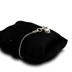 Load image into Gallery viewer, Blisse Allure 925 Sterling Silver Link Bracelet With Pearl Drop - Taraash