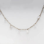 Load image into Gallery viewer, Blisse Allure 925 Sterling Silver White Crystal Necklace - Taraash