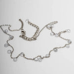 Load image into Gallery viewer, Blisse Allure 925 Sterling Silver White Crystal Necklace - Taraash