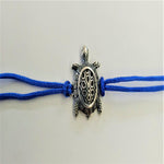 Load image into Gallery viewer, Blisse Allure Sterling Silver antique tortoise Rakhi. - Taraash