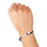 Load image into Gallery viewer, Blisse Allure Sterling Silver Fancy Anchor Rakhi For Brother - Taraash