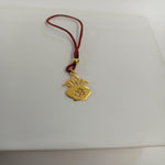 Load image into Gallery viewer, Blisse Allure Sterling Silver kalash with om Lumba with gold finish. - Taraash