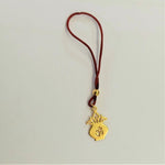 Load image into Gallery viewer, Blisse Allure Sterling Silver kalash with om Lumba with gold finish. - Taraash