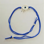 Load image into Gallery viewer, Blisse Allure Sterling Silver Nazar Rakhi for your brother. - Taraash